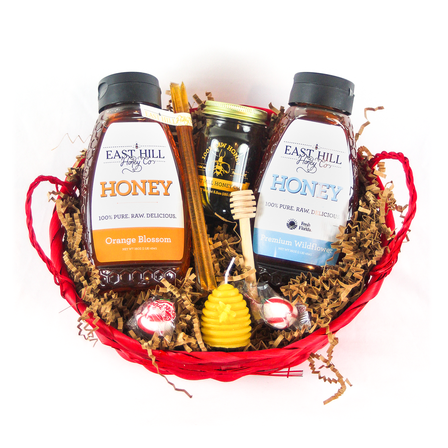 Medium Honey Gift Basket