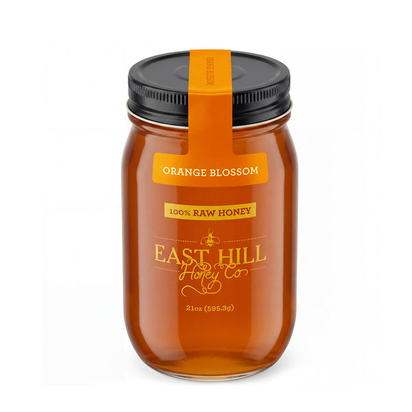 Pure Orange Blossom Honey — Raw, Single-Source | East Hill – East